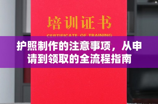 邢台护照制作的注意事项，从申请到领取的全流程指南